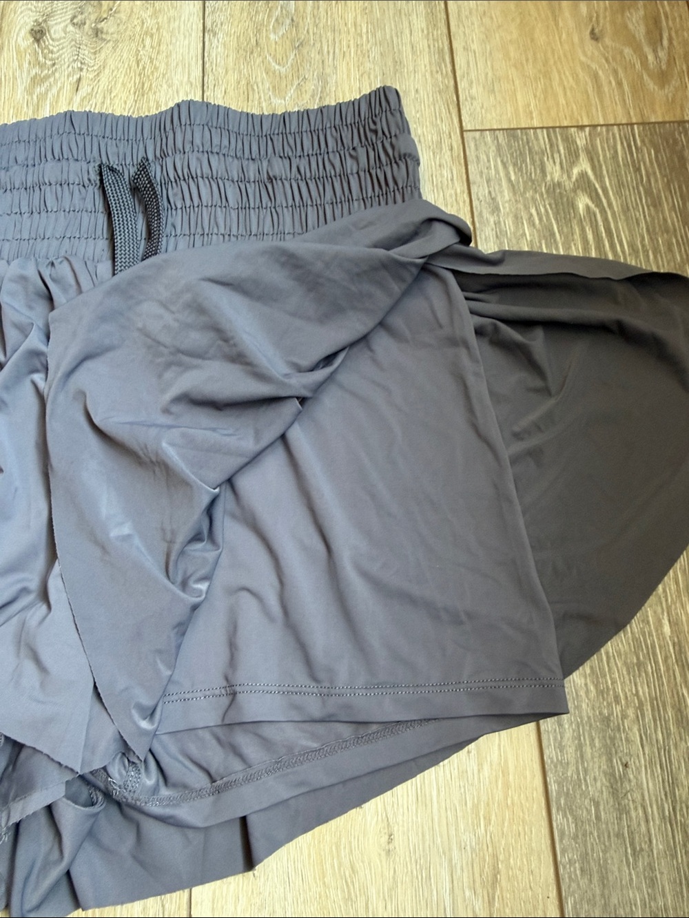 Women’s Elastic Waist Skirt-Shorts in Pink, Black, Navy, Gray (NWOT) - Picture 3 of 6